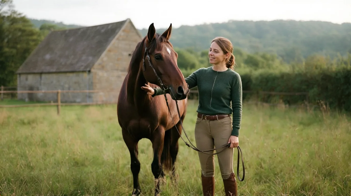 Cours d'équitation à Toulx-Sainte-Croix, Creuse