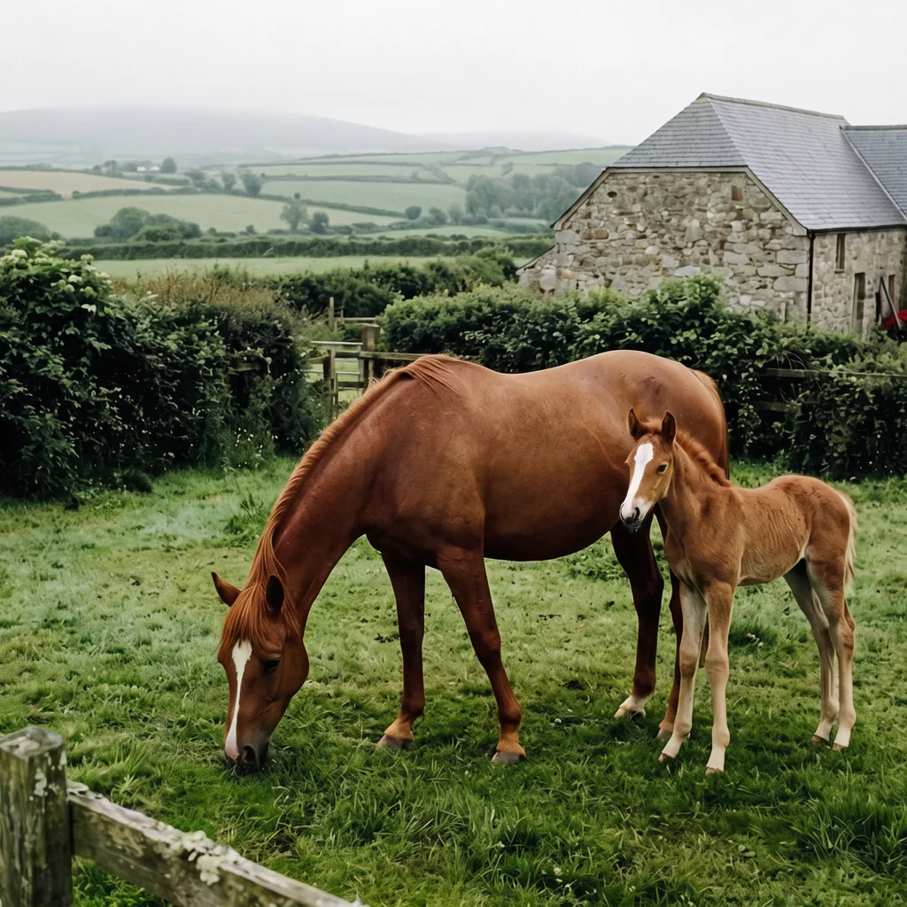 Élevage de chevaux au Balades à cheval en Creuse, Toulx-Sainte-Croix