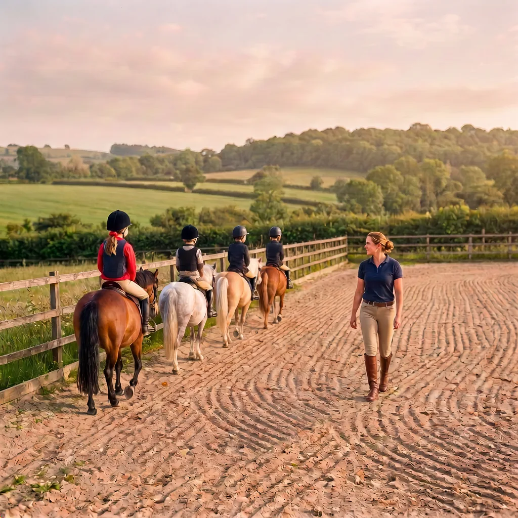 Cours de poney à Toulx-Sainte-Croix, Creuse